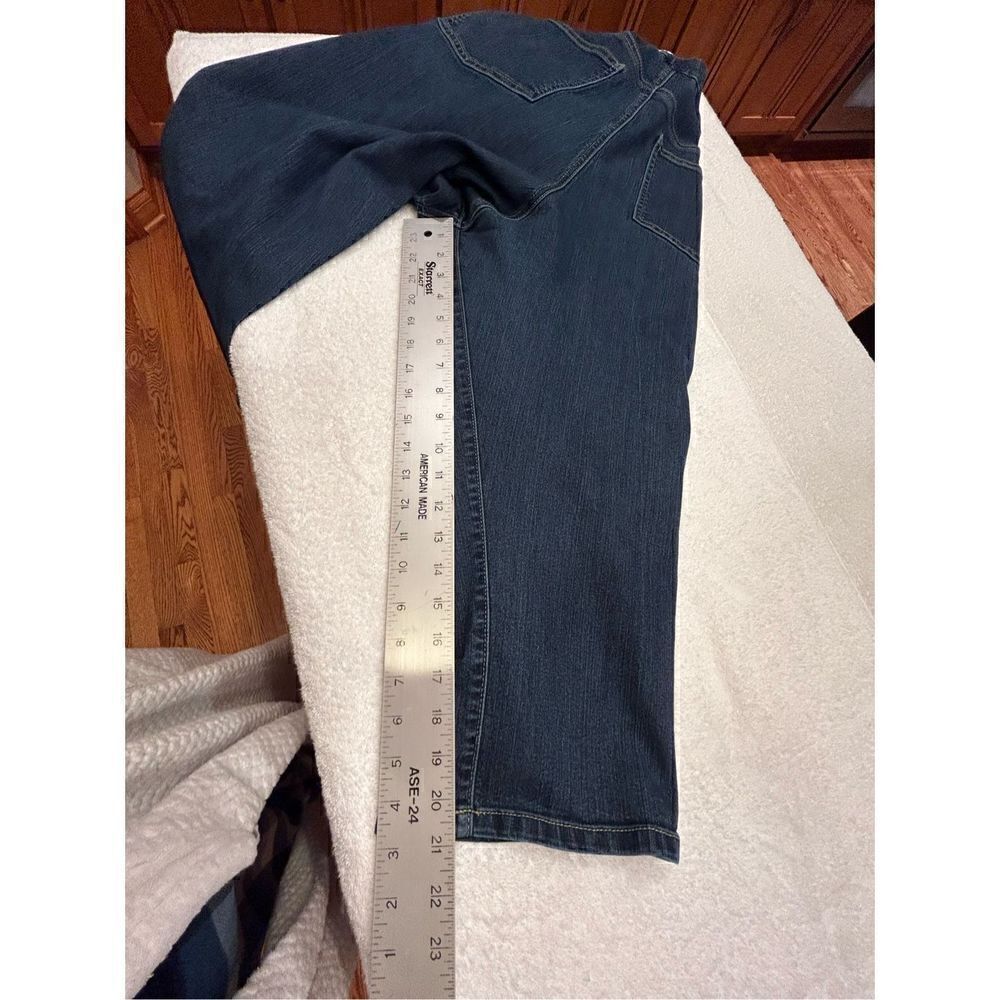 Lee Style Up 16 medium dark blue pull on pants - Picture 9 of 10